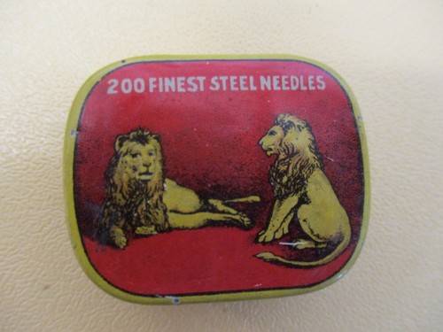 1920 nadelbox blechdose 200 - blechdose,