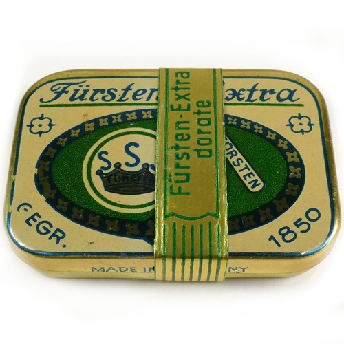 Vintage blech nadeldose - vintage,
