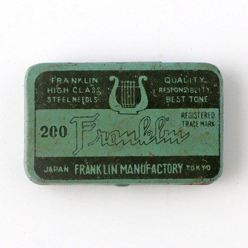 Franklin grammophon nadel - nadel, dose