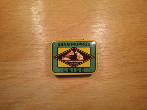 Grammophon nadeldose die - nadeldose,