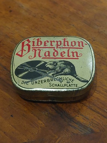Grammophon nadeldose biberphon - nadeldose,
