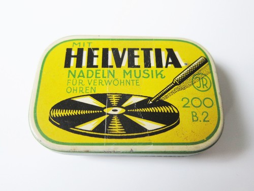 Grammophon nadeldose helvetia - nadeldose,