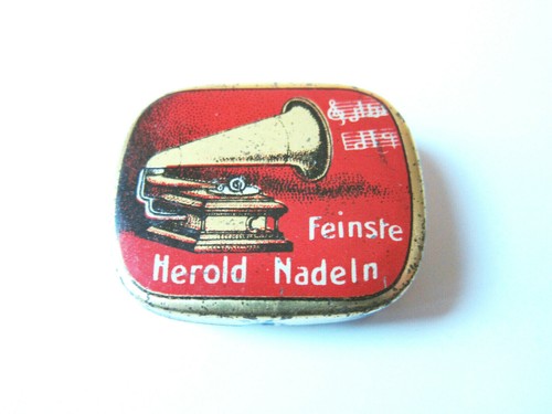 Grammophon nadeldose feinste - nadeldose,
