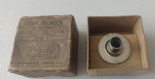 Edison phonograph recorder - edison,
