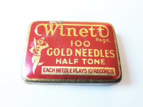 Grammophon nadeldose winett - nadeldose,