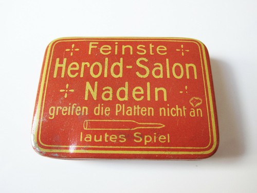 Grammophon nadeldose herold - nadeldose,