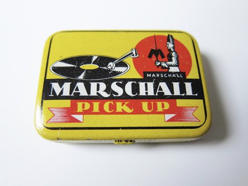 Grammophon nadeldose marschall - nadeldose,