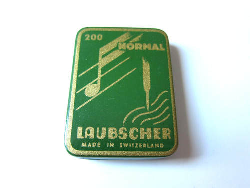 Grammophon nadeldose laubscher - grammophon,