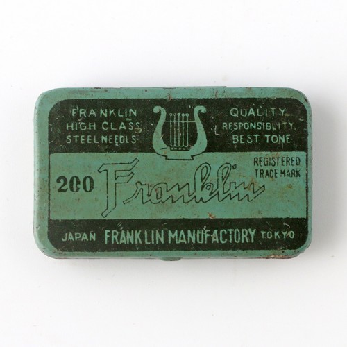 Franklin grammophon nadel dose - nadel,