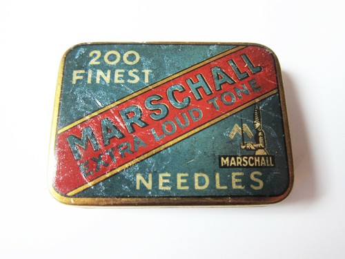 Grammophon nadeldose marschall - grammophon,